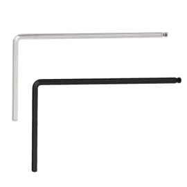 VGOL 2PCS Guitar Wrench Compatible with Martin Acoustic Guitar 4mm Silver and 5mm Black Guitar Truss Rod Metal Wrench Tool Guitar Allen Wrench