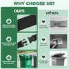 Bear Proof Trash Can Lock，Heavy-Duty Adjustable Garbage Bin Lid Locks