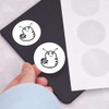 24 x 40mm Round 'Happy Slug' Stickers (SK00066010)
