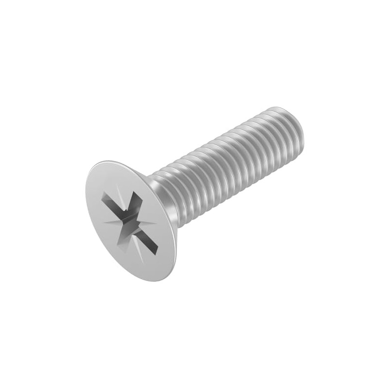 SECCARO Countersunk Screw M2 x 8mm Stainless Steel V2A VA