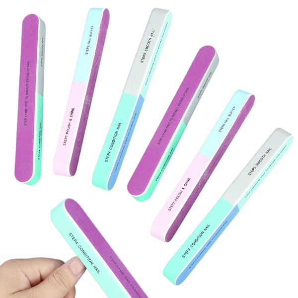 Nail File and Nail Buffer Cosmetic Manicure, 7 Ways (6