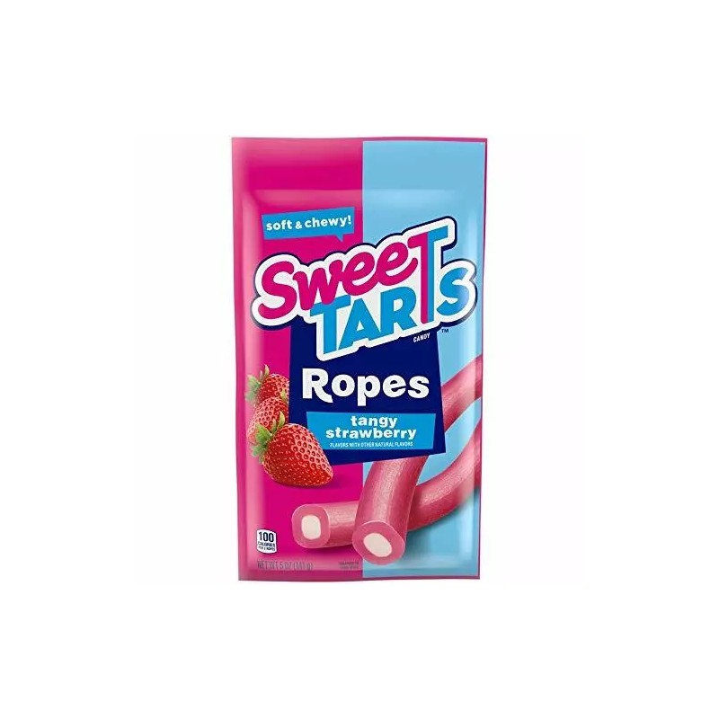 SweeTARTS Ropes, Tangy Strawberry, 5 oz