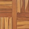 vidaXL Solid Teak Wood Round Table Top - 27.6" Diameter