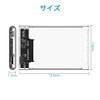 YFFSFDC Type-C 2.5 Inch HDD/SSD Case, USB3.1 Gen1 Drive Case,