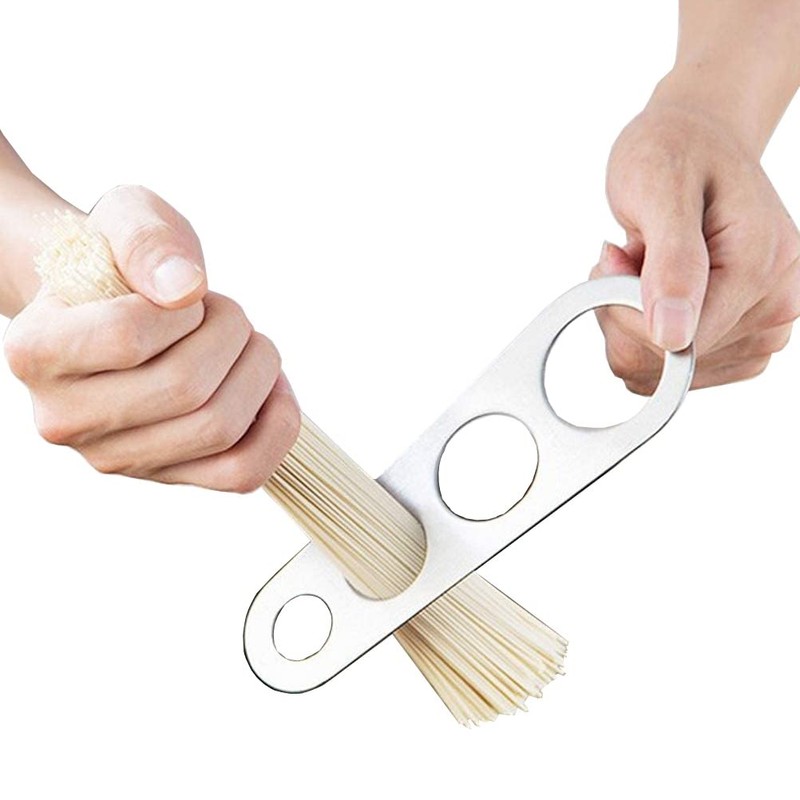 Spaghetti Pasta Measure Stainless Steel Spaghetti Measurer Tool 4 Serving