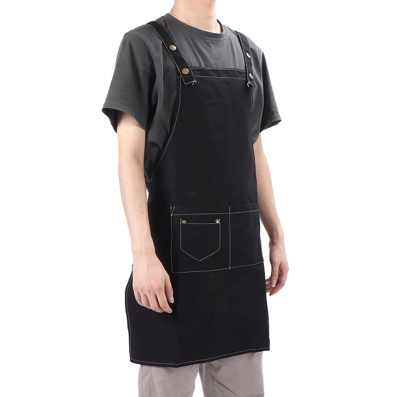 Nail Polish Apron Adjustable Nail Salon Kitchen Bib Aprons Cosmetic