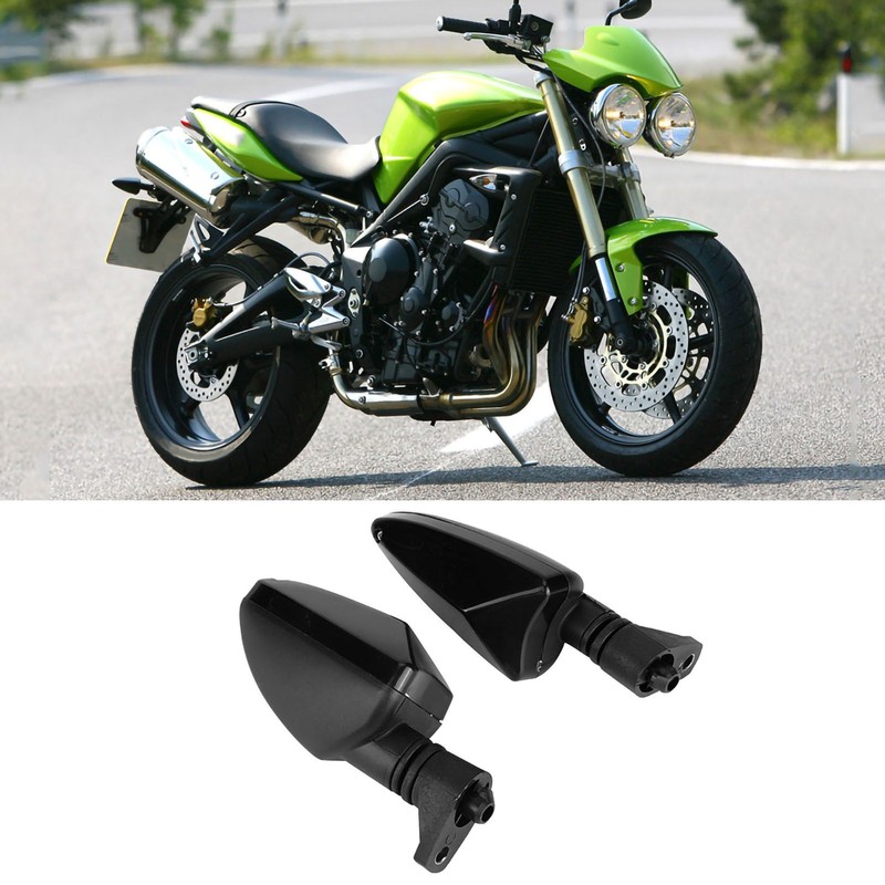 1 Pair Motorcycle Turn Signal Light Indicator Flasher Lamp Fit