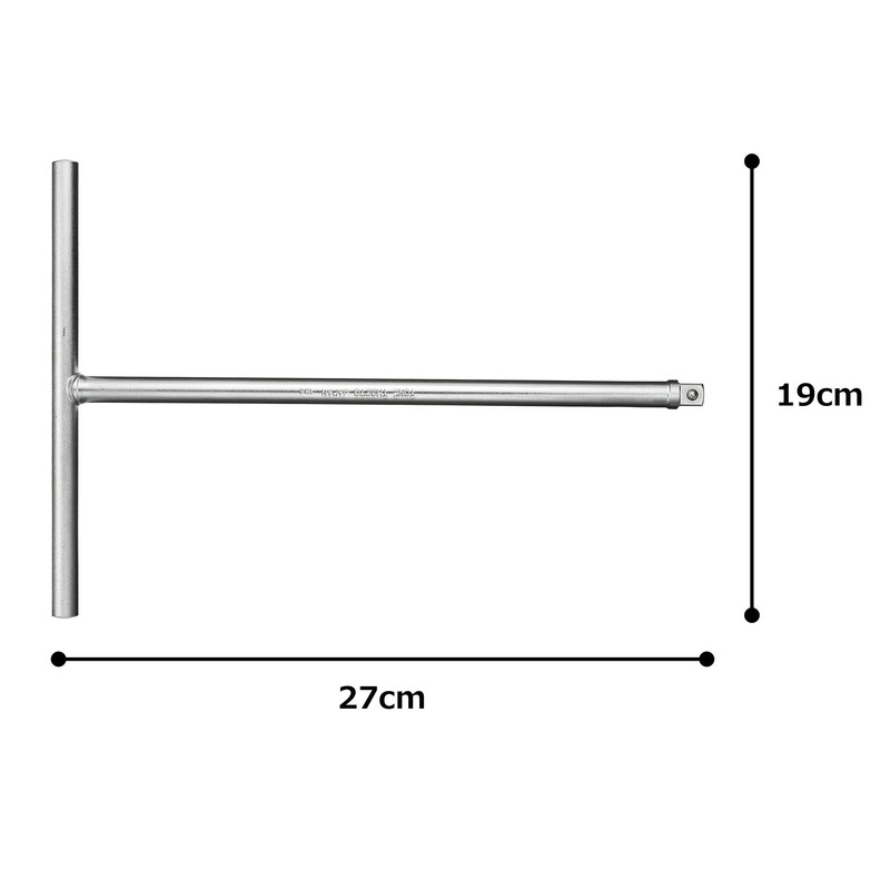 TONE TH3270 T-Shaped Handle 3/8 inch Drive Angle 0.37 inch