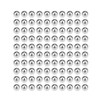 sourcing map 3mm Bearing Balls 304 Stainless Steel G100 Precision