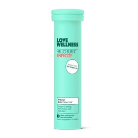 Love Wellness Hello Burn Energize: Energy Electrolytes | Hydration Tablets for Sustained Energy and Healthy Metabolism Support | 12 Tablets