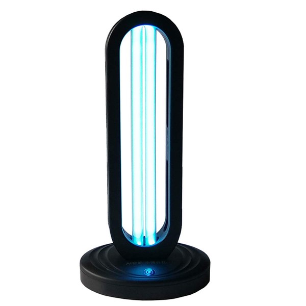 UV Light Sterilization Lamp with Ozone for Odor Room Air Purification (Remote Control Included) 99.99% Sterilization Rate White Fluorescent Premium 38W 110V