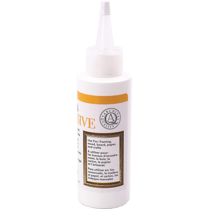 Lineco PVA Adhesive, Picture Frame Glue, Adhere Wood or MDF