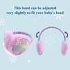 Outdoor Winter EarMuffs for Kids Boys Knitted Ear Cover Plush