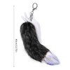 TQUXNGA Stylish Fox Tail Keyring Pendant Attractive Keyring for Car