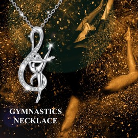 POTOPYY Volleyball Necklace S925 Sterling Silver Cross Volleyball Pendant Volleyball Jewelry Gifts for Volleyball Player Spiritual Sport Gifts for Women Daughter Birthday Christmas Mother's Day,