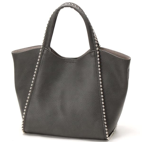 Kashkash 01-00-82270 Ball Chain 2-Way Mini Tote Bag, DGY