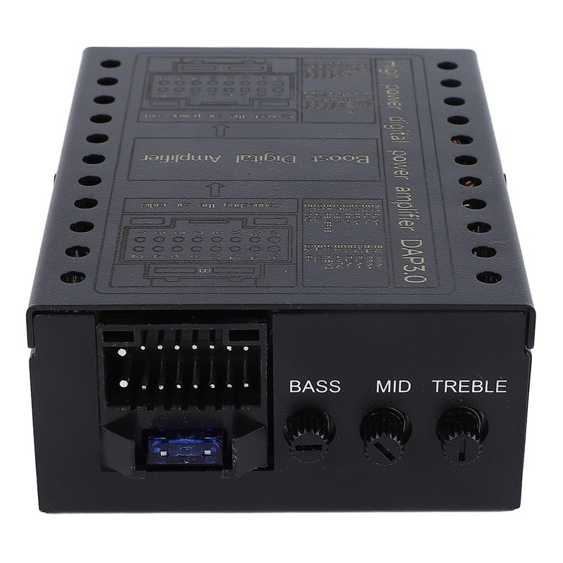 Car DSP Amplifier, 4CH X 50W Class AB Power Amp,