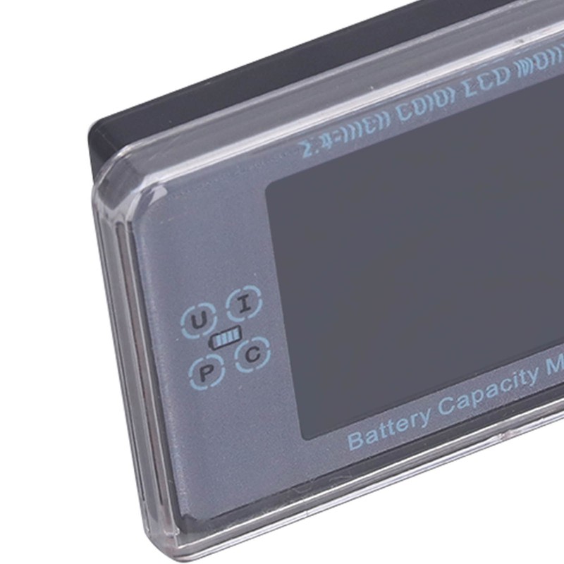 Voltmeter Coulometer Wireless Battery Capacity Manager Monitor with 2.4in Color