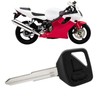 VGOL 2pcs Car Blank Keys Compatible with Honda CBR Series