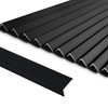 SUNWINGS 10-Pack 36 Inch Peel and Stick Aluminum Tile Trim,