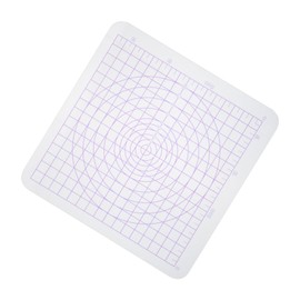 Tofficu Transparent Square Acrylic Clay Pressing Board with Rounded Corners Nonstick Surface Lightweight DIY Clay Sculpting Pottery Tool for Handmade Models and Crafts