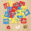 ONEBO Pack of 24 Reusable Hollow Painting Stencils, DIY Drawing