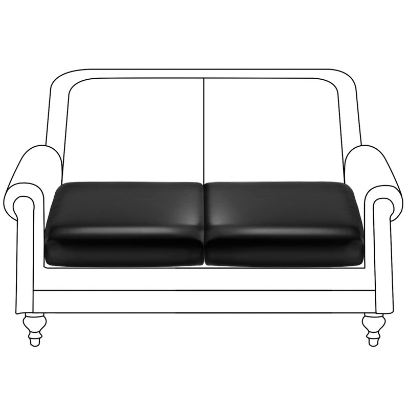 YISUN Waterproof PU Leather Couch Seat Covers, Stretch Individual Seat