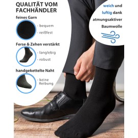Vitasox Business Men's Cotton Socks without Rubber and No Seam, High-Quality Plain Men's Socks, Breathable Quality with Soft Waistband for Men, Plain, 6 to 12 Pairs, 6X Mocha, 43 - 46