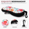molshine Soft Sunglasses Case, Neoprene Zipper Glasses Case, Portable Glasses
