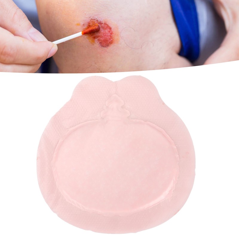 Silicone Foam Dressing Waterproof High Absorbency Self Adhesive Wound Dressing