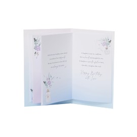 UK Greetings Daughter Birthday Card - What is a Daughter? Sentimental Design