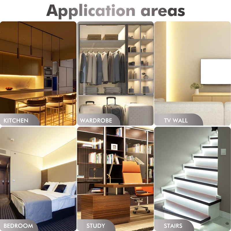 Under-Unit Light Kitchen LED, Meiyue Under Cabinet Lighting Kitchen, 6