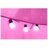 HearthSong 6-Foot Lighted Hideaway Canopy and Backyard Play Space Pink