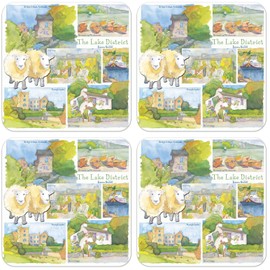 Emma Ball - "Lake District Coasters - Set of 4