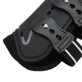 Sports gaiters for horses, horse gaiters, gaiters for the front and rear legs of the horse, PU shell tendon fetlock clip protection gaiters, horse ice gaiters for