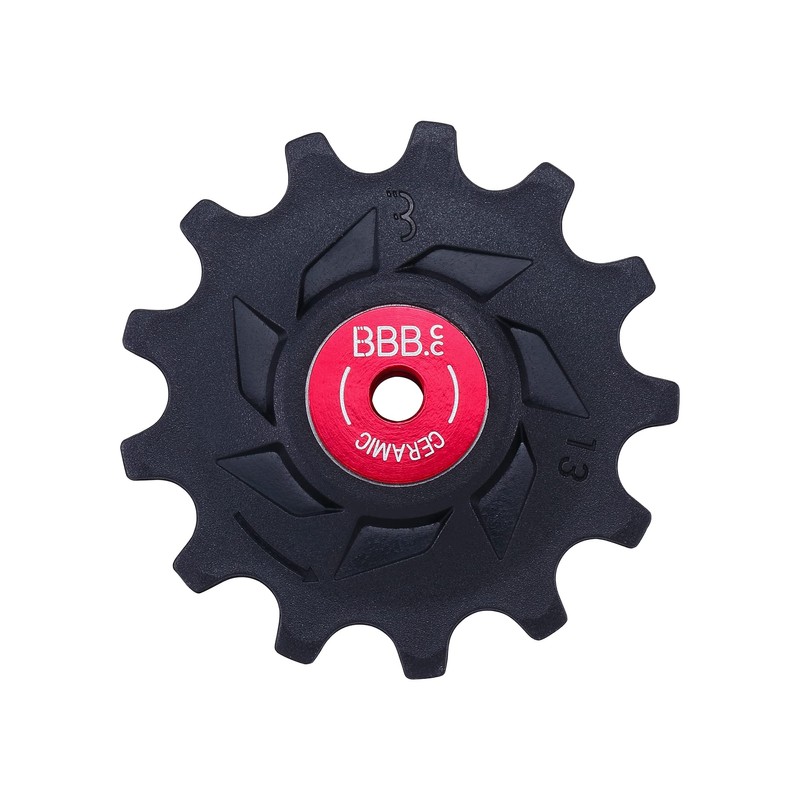 BBB Cycling Derailleur Pulley Ceramic 13-Tooth Rear 12-Speed Jockey Wheels