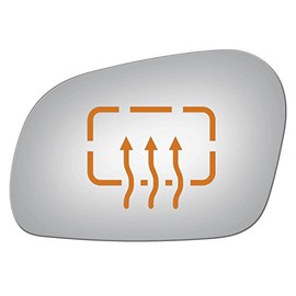 Burco 2842H Side View Mirror Heated Lincoln Continental 1995-2002 Driver