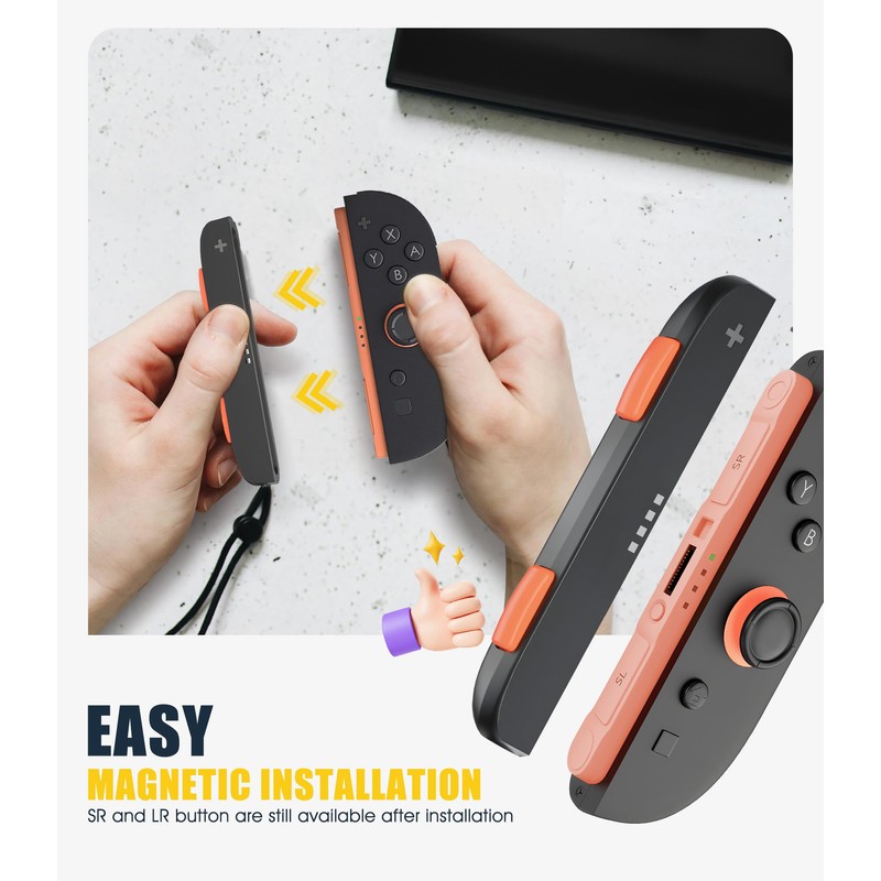 (1 Pair) Orzero Wrist Strap for Switch 2 2025 Joycon,