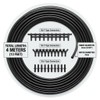 25FT Windshield Washer Hose Kit, 5/32" (4mm) ID Thickened 3mm