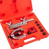 Esakoya Brake Line Flaring Tool Kit with 5 Adapters, Flare