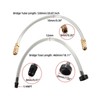 Oil Filler Bleed Tube Kit Bridge Tube PVC Brass for