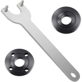 GDAOJGUHPOQ Angle Grinder Wrench Spanner Metal Lock Nut Fits Dewalt Makita 193465-4 Bosch Black & Decker Ryobi 4.5" 5" 5/8-11 Parts