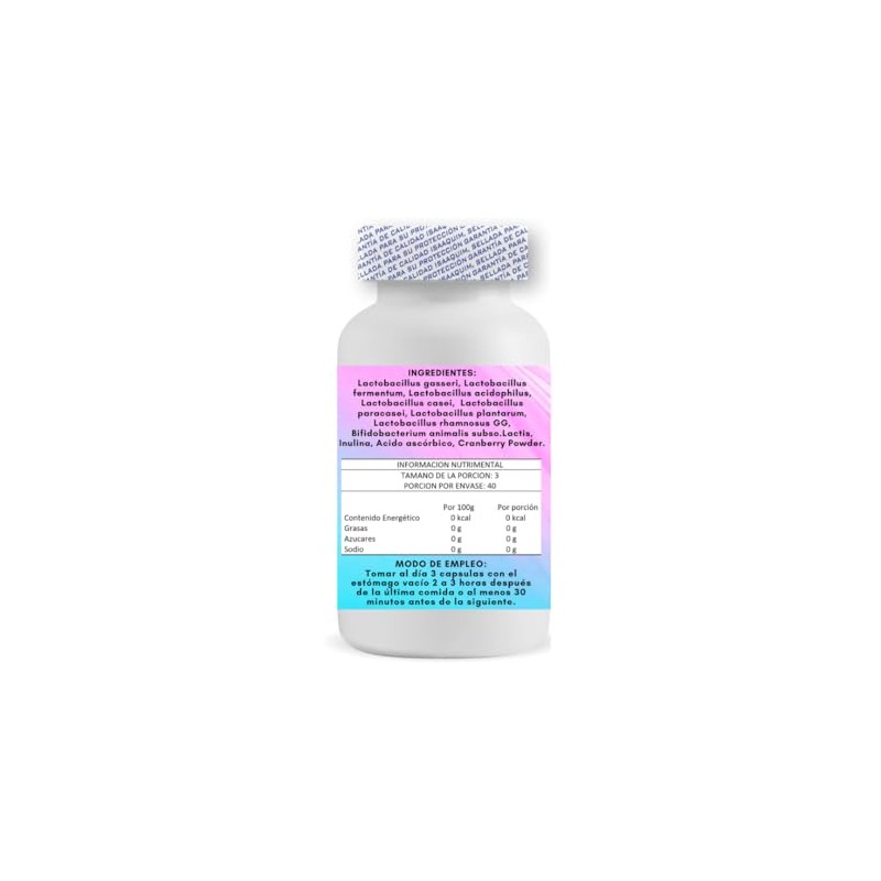 DUO de Probióticos para la salud femenina 120 capsulas de