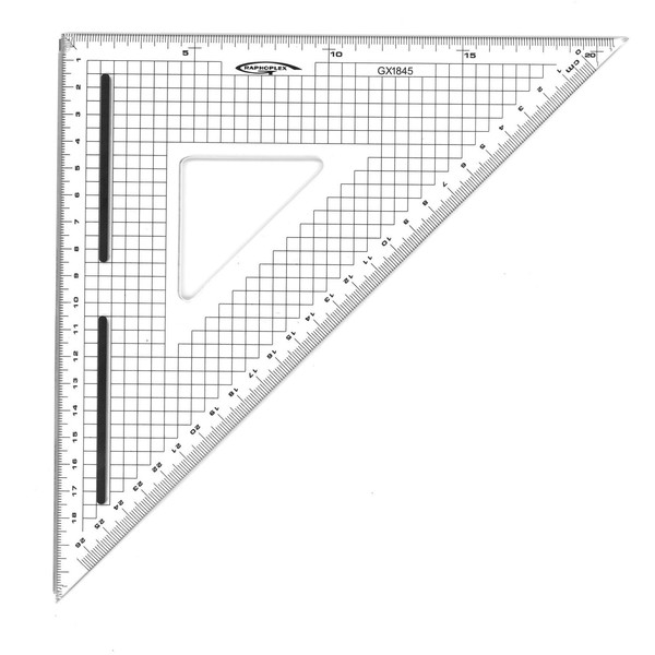 Graphoplex GX1845 Graduated Cutting Angle 45° 26cm