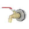 2" Water Drum Faucet Spigot 3/4" Brass Barrel Faucet for