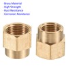 M METERXITY Brass Reducer Coupling - Brass Reducer Pipe Fitting