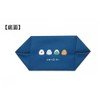K Company Sanrio Characters (Onigiri Series) Gusseted Drawstring Navy SAON-MKC-NV