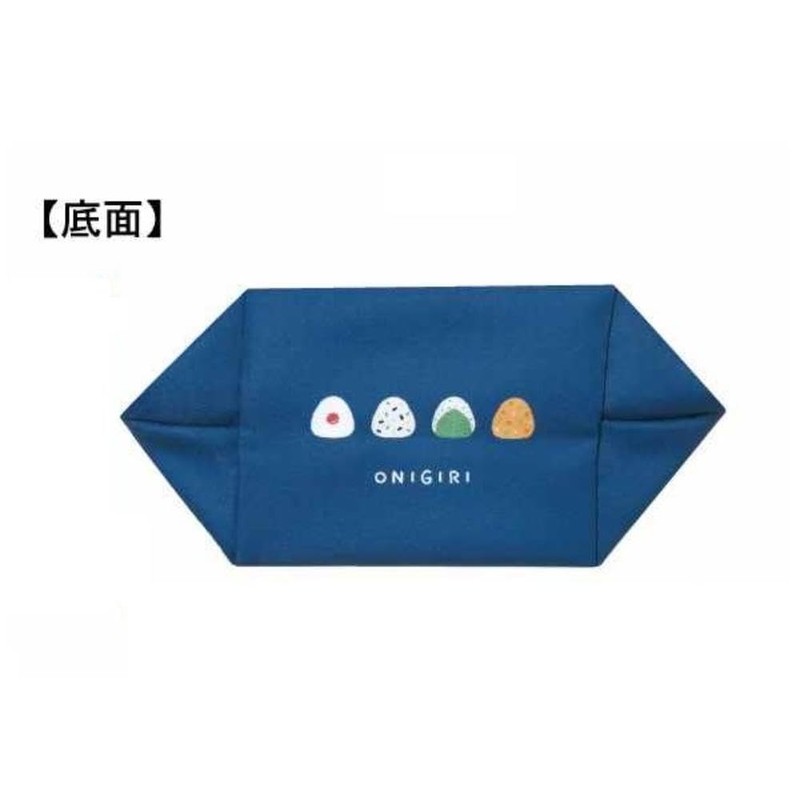 K Company Sanrio Characters (Onigiri Series) Gusseted Drawstring Navy SAON-MKC-NV