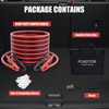 Heavy Duty Jumper Cables for Car Battery, 0 Gauge 30