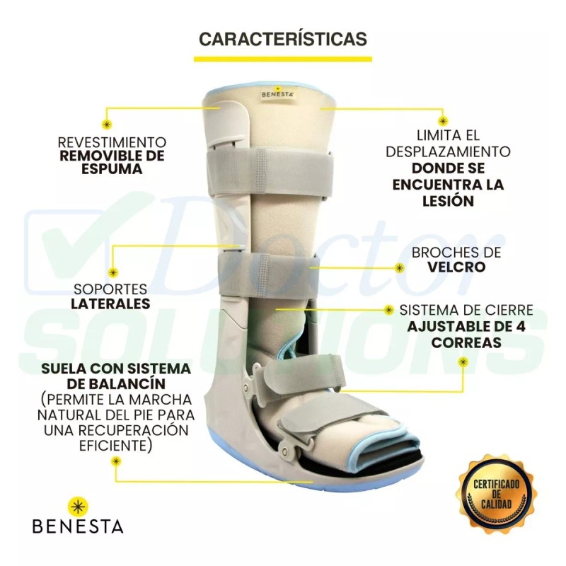 Benesta Bota Walker Benesta Larga De 17¨ Talla L